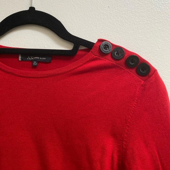 Vintage Anne Klein Fine Knit Sweater - Picture 2 of 4